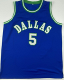 Jason Kidd Signed Dallas Mavericks Jersey (Beckett COA) #2 Overall Pk 1994 Draft