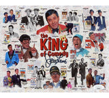 Jerry Lewis Signed Unframed 8x10 The King of Comedy Collage Photo