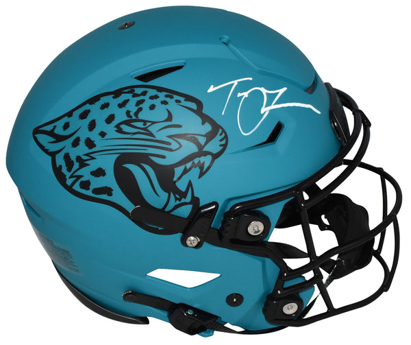 TREVOR LAWRENCE SIGNED JACKSONVILLE JAGUARS RAVE AUTHENTIC SPEEDFLEX HELMET