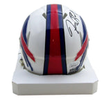 Frank Reich Signed/Autographed Speed Mini Helmet Buffalo Bills JSA 194009
