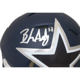 Brandon Aubrey Autographed Dallas Cowboys AMP Mini Helmet Beckett 43117