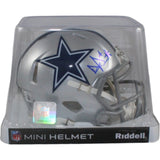Dak Prescott Autographed/Signed Dallas Cowboys Mini Helmet Beckett 56313