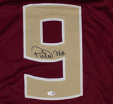 Peter Warrick Signed Florida State Seminoles Jersey (JSA) 1999 BCS Champion W.R.