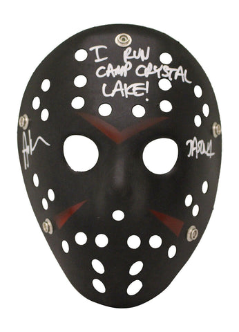 Ari Lehman Autographed/Signed Friday The 13th Black Mask Jason Beckett 36384