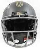 Tony Dorsett Signed Cowboys F/S Salute 25 Speed Authentic Helmet- Beckett W Holo