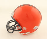 Daryl "Moose" Johnston Signed Syracuse Orange Mini Helmet (PSA COA) Cowboys TE