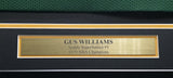 Seattle Supersonics Gus Williams Autographed Framed Green Jersey SKU #242664