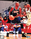 Mitch Richmond Autographed 8x10 Photo Sacramento Kings Beckett BAS QR #BS36983