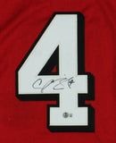 Champ Bailey Signed Georgia Red Custom Jersey