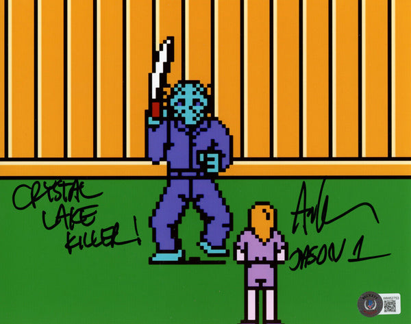 Ari Lehman Autographed/Signed Friday The 13th 8x10 Photo Jason Beckett 36412