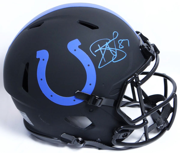 dna football helmets Reggie Wayne Autographed Colts Authentic Eclipse Speed F/S Helmet- PSA – Super Sports Center