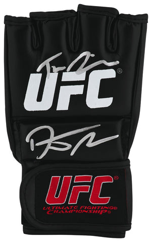 Dustin Poirier Signed Black MMA Fighting Glove w/The Diamond - (SCHWARTZ COA)