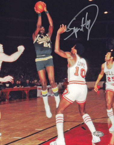 Spencer Haywood Autographed 8x10 Photo Seattle Supersonics MCS Holo #87397