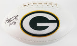 Paul Hornung Signed Green Bay Packers Logo Football Inscrd. "H.O.F. 86" /JSA COA