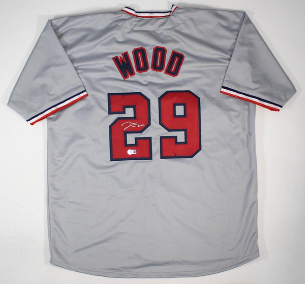 James Wood Signed Washington Nationals Jersey (Beckett) Nats All Star O.F.