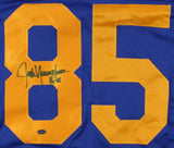 Jack Youngblood Signed Los Angeles Rams Jersey (Schwartz COA) 7xPro Bowl D.E