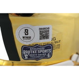 Brett Favre Autographed Green Bay Packers Chrome Mini Helmet Beckett 49220