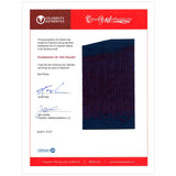 Guardians of the Galaxy Nebula Production Suit Swatch Display + Karen Gillan LOA