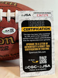 John Elway Autographed Super Bowl XXXIII Game Football - JSA COA