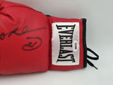 Boxing Greats Autographed Glove Leonard Hearns Duran Beckett PSA/DNA 5A17049