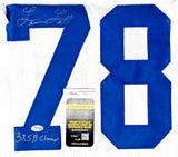 Leon Lett Signed Dallas Cowboys Jersey Inscribed "3xSB Champ" (JSA COA) Def-Line