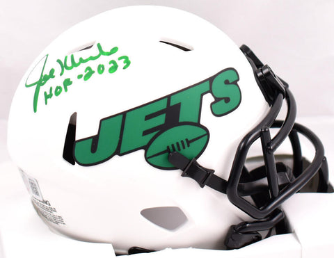 Joe Klecko Autographed Jets Lunar Speed Mini Helmet w/HOF-Beckett W Hologram