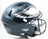 A.J. Brown Autographed Philadelphia Eagles F/S SpeedFlex Helmet Beckett W Holo