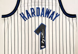 Magic Anfernee Hardaway Autographed 1993-94 M&N White Jersey L PSA/DNA 3T85734