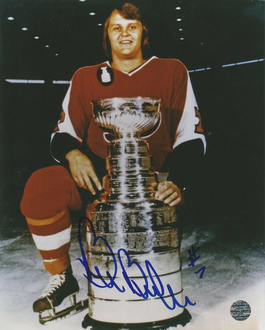 Bill Barber Stanley Cup Autographed Signed Flyers 8x10 Photo JSA PSA Pass