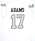 Davante Adams Autographed White Grey # Pro Style Jersey-Beckett W Hologram