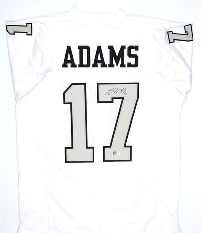 Davante Adams Autographed White Grey # Pro Style Jersey-Beckett W Hologram