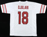 B.J Ojulari Signed Arizona Cardinals Jersey (JSA COA) Cards 2nd Round Pick / LSU