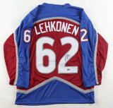 Artturi Lehkonen Signed Colorado Avalanche Jersey (Beckett) 2022 Cup Champion