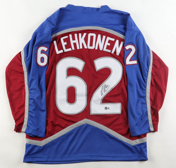 Artturi Lehkonen Signed Colorado Avalanche Jersey (Beckett) 2022 Cup Champion