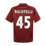Mario Balotelli Signed Manchester City Away Soccer Jersey #45 with Beckett COA