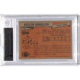 Kellen Winslow Signed 1981 Topps #150 Trading Card HOF Beckett 44537