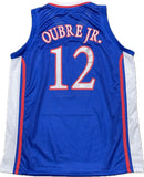 Kelly Oubre Jr. Signed Jersey PSA Kansas Jayhawks Autographed
