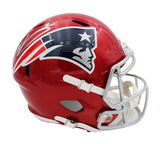 Mac Jones Signed New England Patriots Speed Full Size Flash NFL Helmet