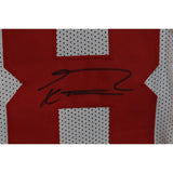 George Kittle Autographed/Signed Pro Style XL White Jersey Beckett Witness 49875