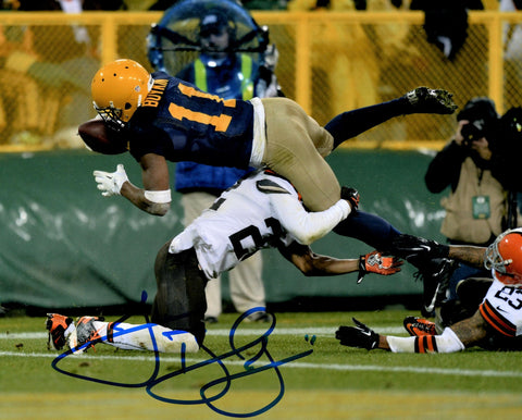 Packers Receiver JARRETT BOYKIN Signed 8X10 Photo #4 AUTO -