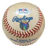 Ichiro Suzuki Mariners Signed Game Used Official MLB Baseball PSA/DNA AP43646