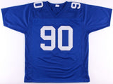 Jason Pierre-Paul Signed Giants Jersey (JSA Hologram) Super Bowl Champion (XLVI)