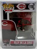 ELLY DE LA CRUZ - Cincinnati Reds - Hand Signed Funko Pop Figure #118 AUTO - BAS