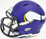 SAM DARNOLD AUTOGRAPHED VIKINGS PURPLE SPEED MINI HELMET BECKETT WITNESS 230255