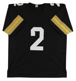 Iowa Kaleb Johnson Authentic Signed Black Pro Style Jersey BAS Witnessed