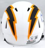 Darren Sproles Autographed Chargers Lunar Speed Mini Helmet- Beckett W Hologram