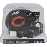 Keenan Allen Autographed Chicago Bears Eclipse Mini Helmet Beckett 45817