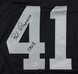 Phil Villapiano Signed Oakland Raiders Jersey Inscribed "SB XI" (Beckett) L.B.