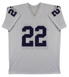 Paul Krause "HOF 98" Authentic Signed White Pro Style Jersey BAS Witnessed