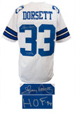 Tony Dorsett Signed White Custom Football Jersey w/HOF'94 (SCHWARTZ SPORTS COA)